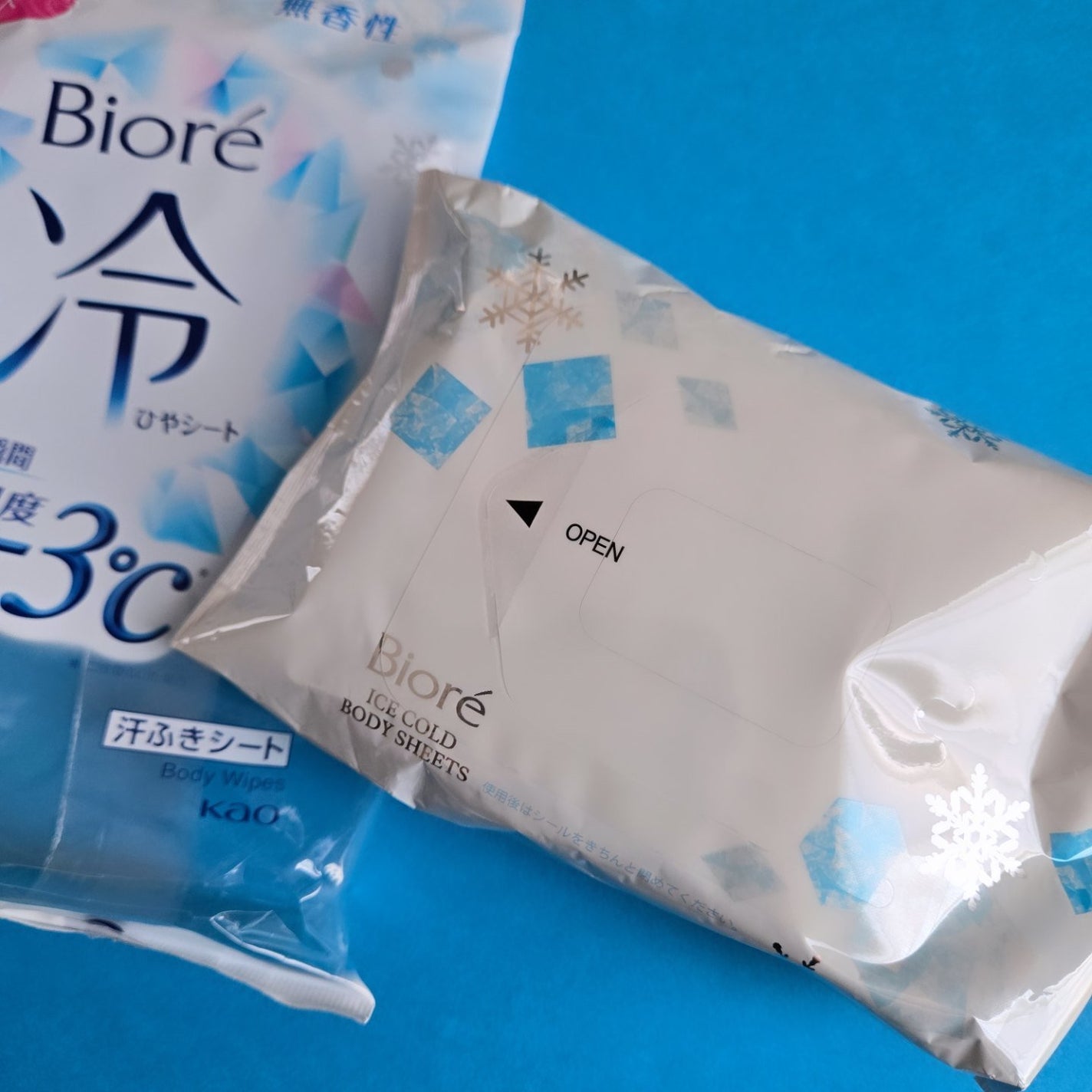 冷シート 無香性/ビオレ/ボディシートを使ったクチコミ(2枚目)