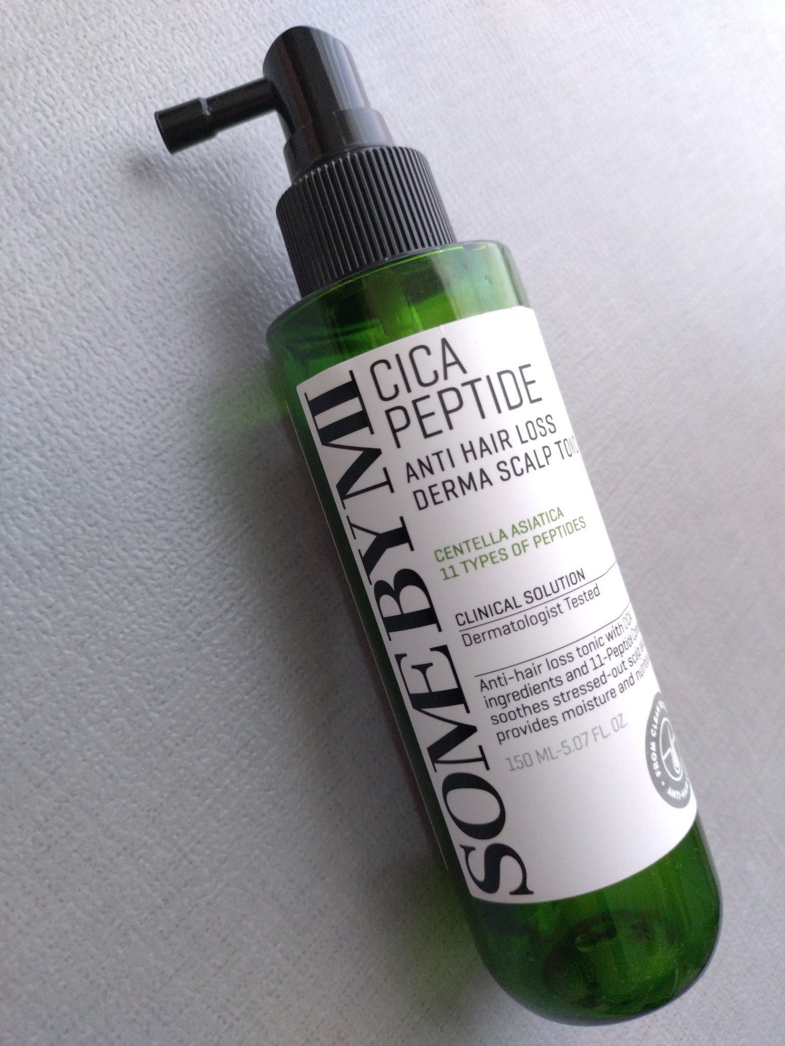 CICAペプチドアンチヘアロスダーマスカルプトニック/SOME BY MI/頭皮ローションを使ったクチコミ（1枚目）