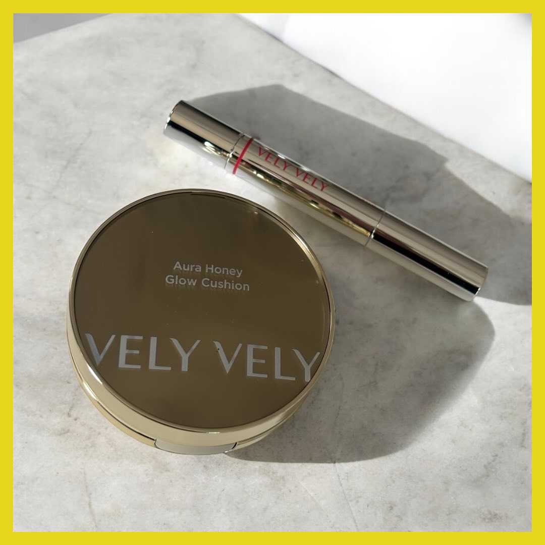 オーラハニーグロウクッション/VELY VELY/クッションファンデーションを使ったクチコミ（1枚目）