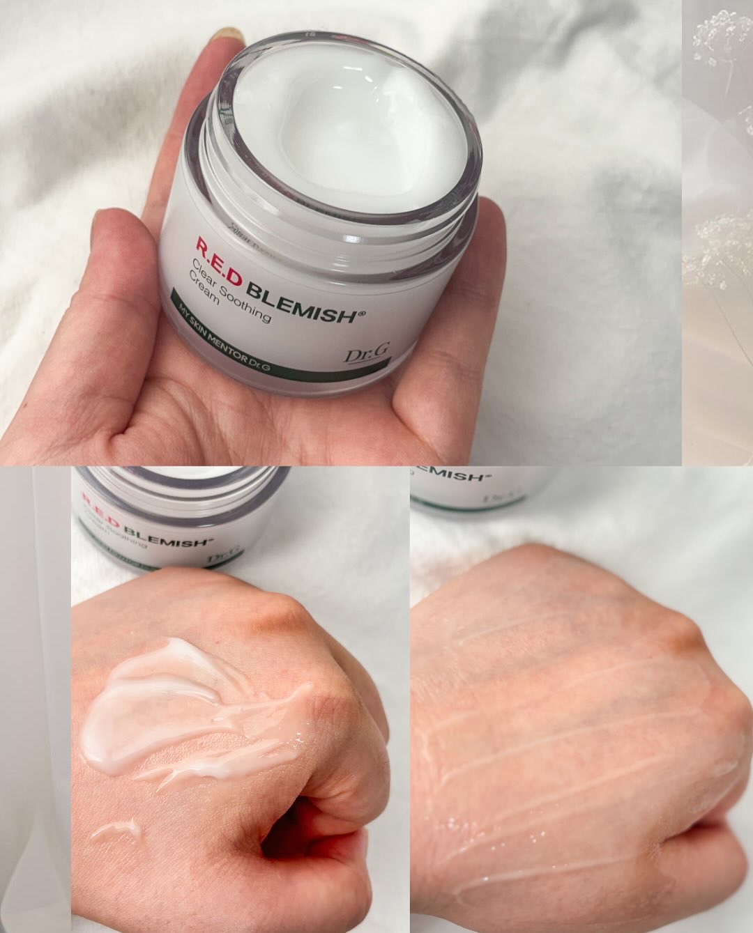 レッドブレミッシュ クリアスージングクリーム/Dr.G/フェイスクリームを使ったクチコミ（3枚目）