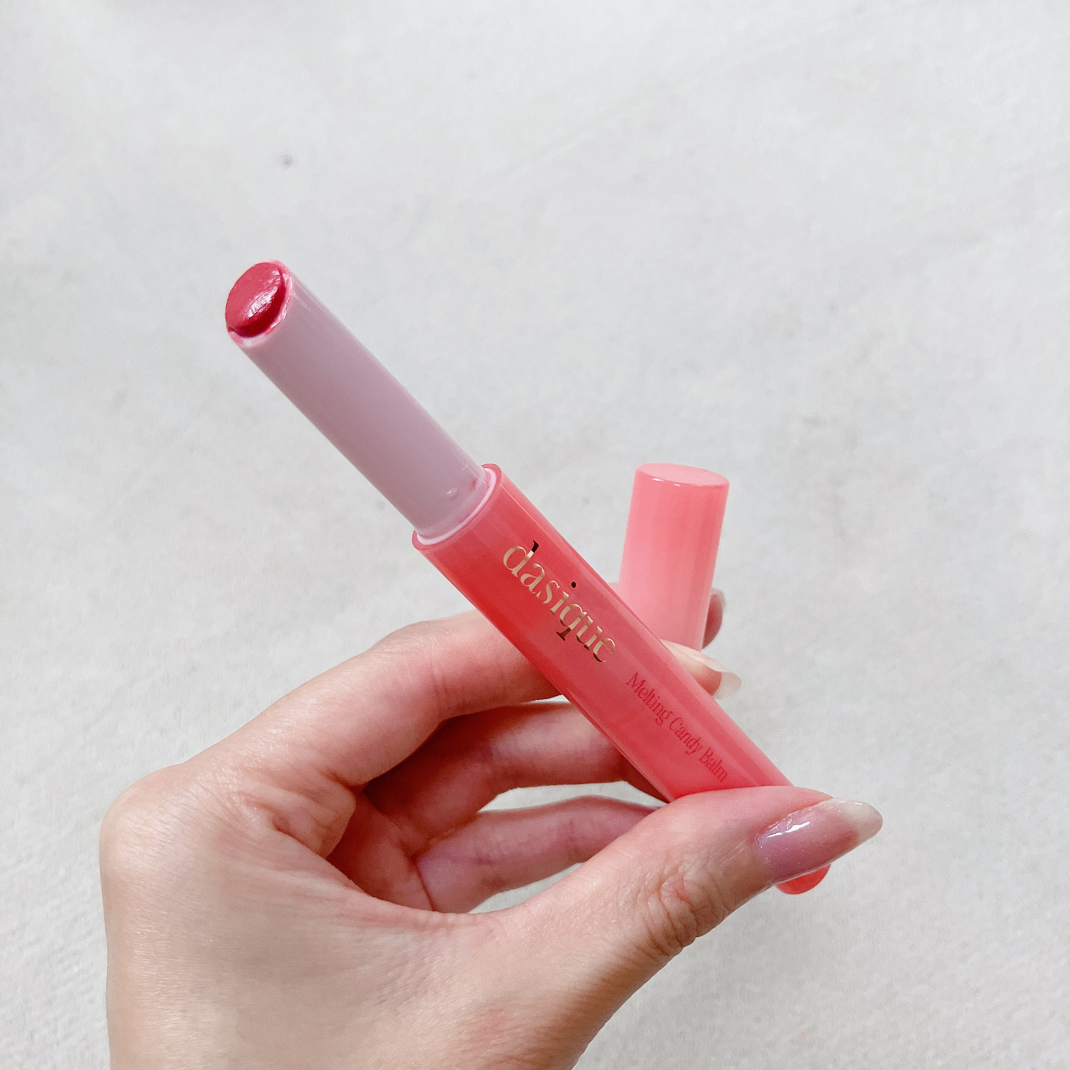 メルティングキャンディーバーム/dasique/口紅を使ったクチコミ（2枚目）