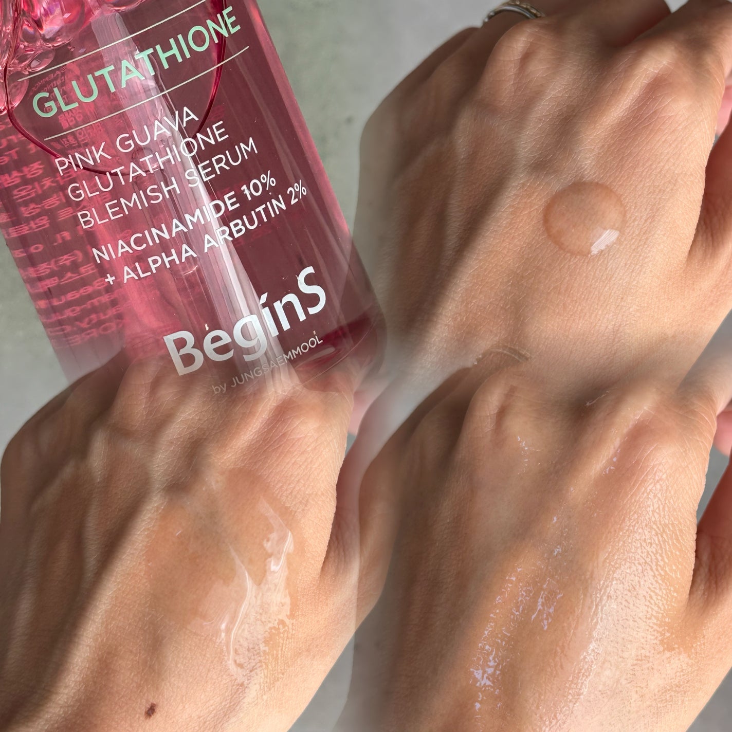 ビギンスバイジョンセンムルピンクGBセラム/BeginS by JUNGSAEMMOOL/美容液を使ったクチコミ(2枚目)