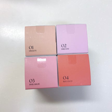 Veil Melting Color Blush スウィーティー/BLESSED MOON/リキッドチークの画像