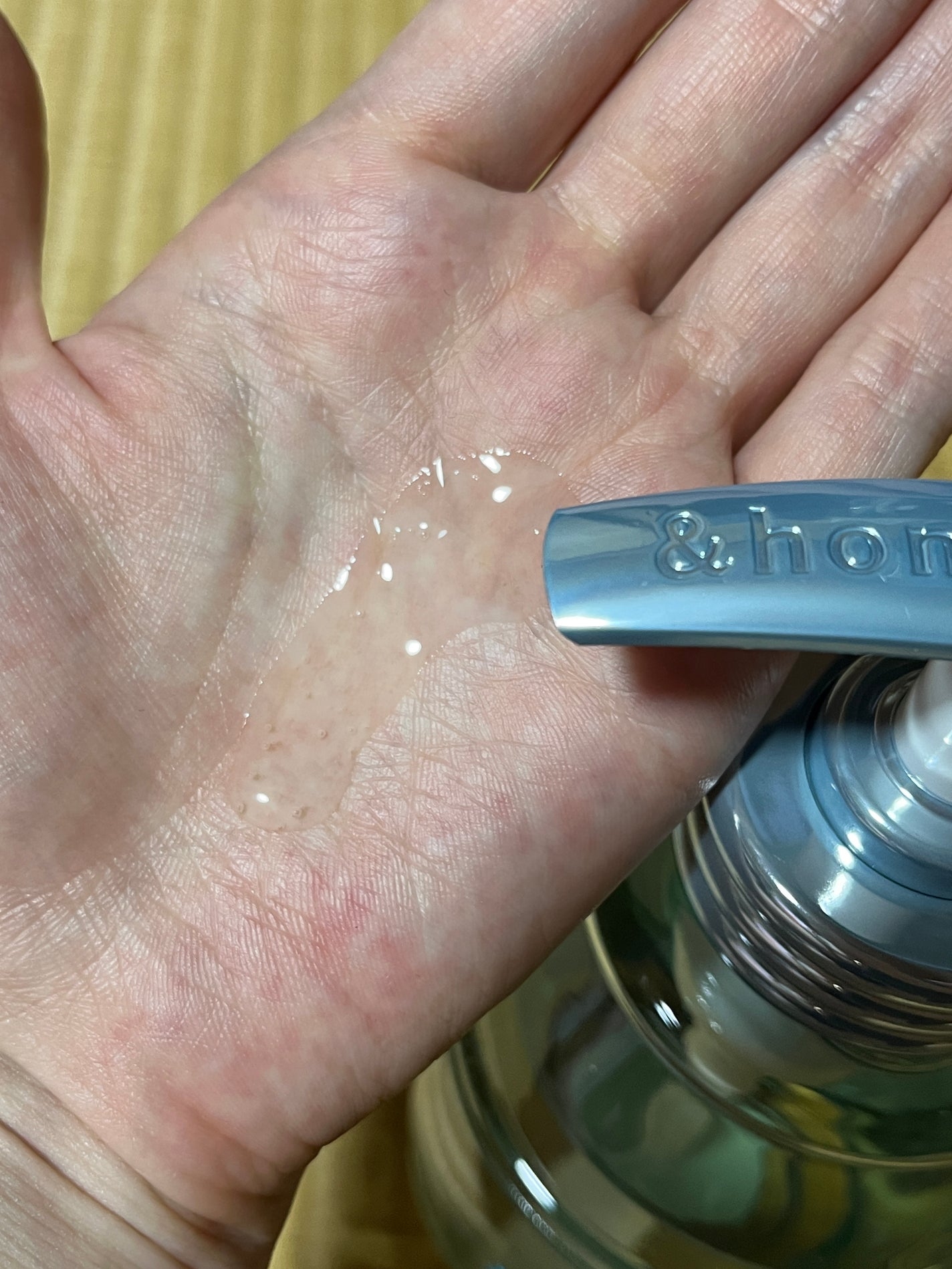 サボンクリア ジェルボディウォッシュ/&honey/ボディソープを使ったクチコミ(2枚目)