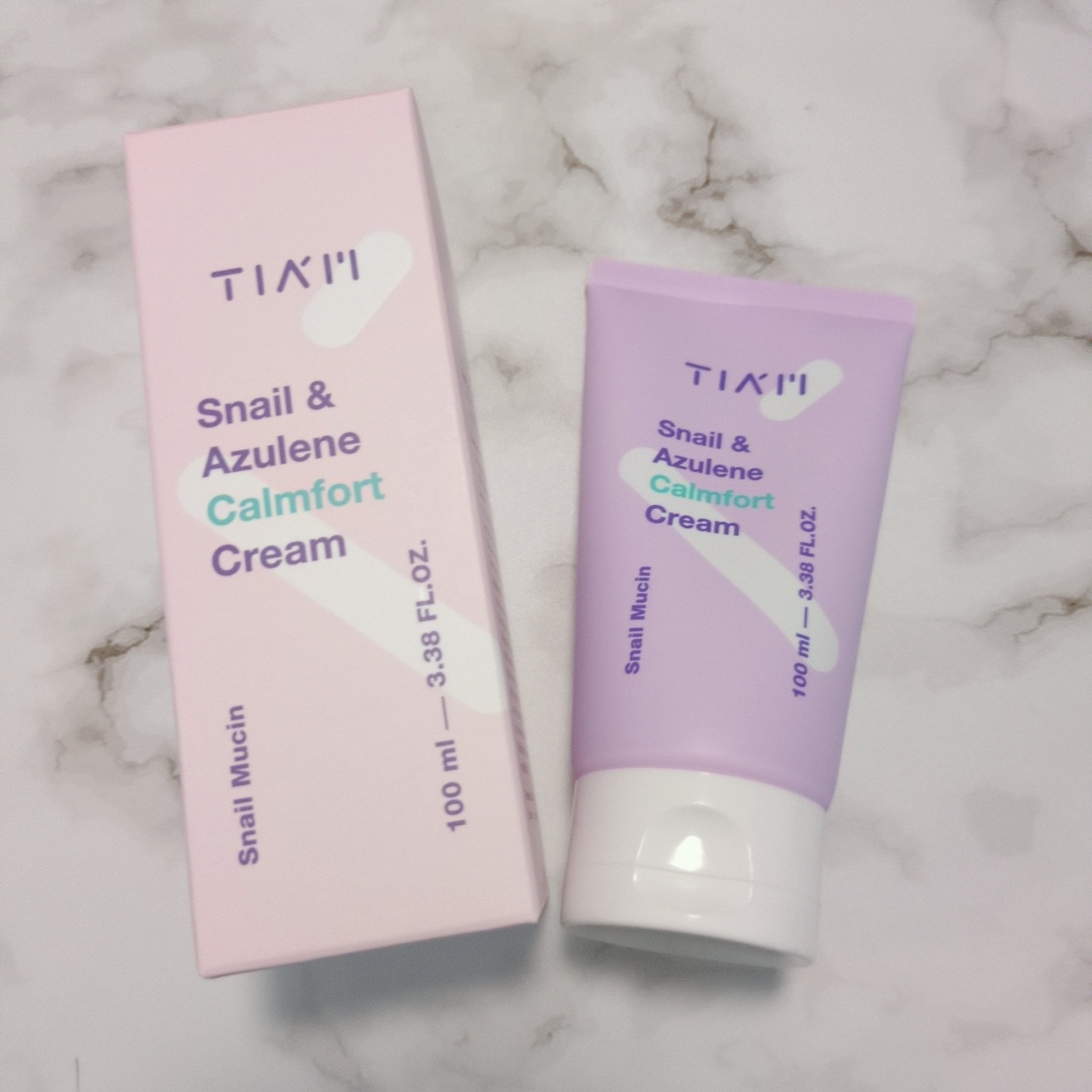 Snail&Azlene カームフォートクリーム/TIAM/フェイスクリームを使ったクチコミ（1枚目）