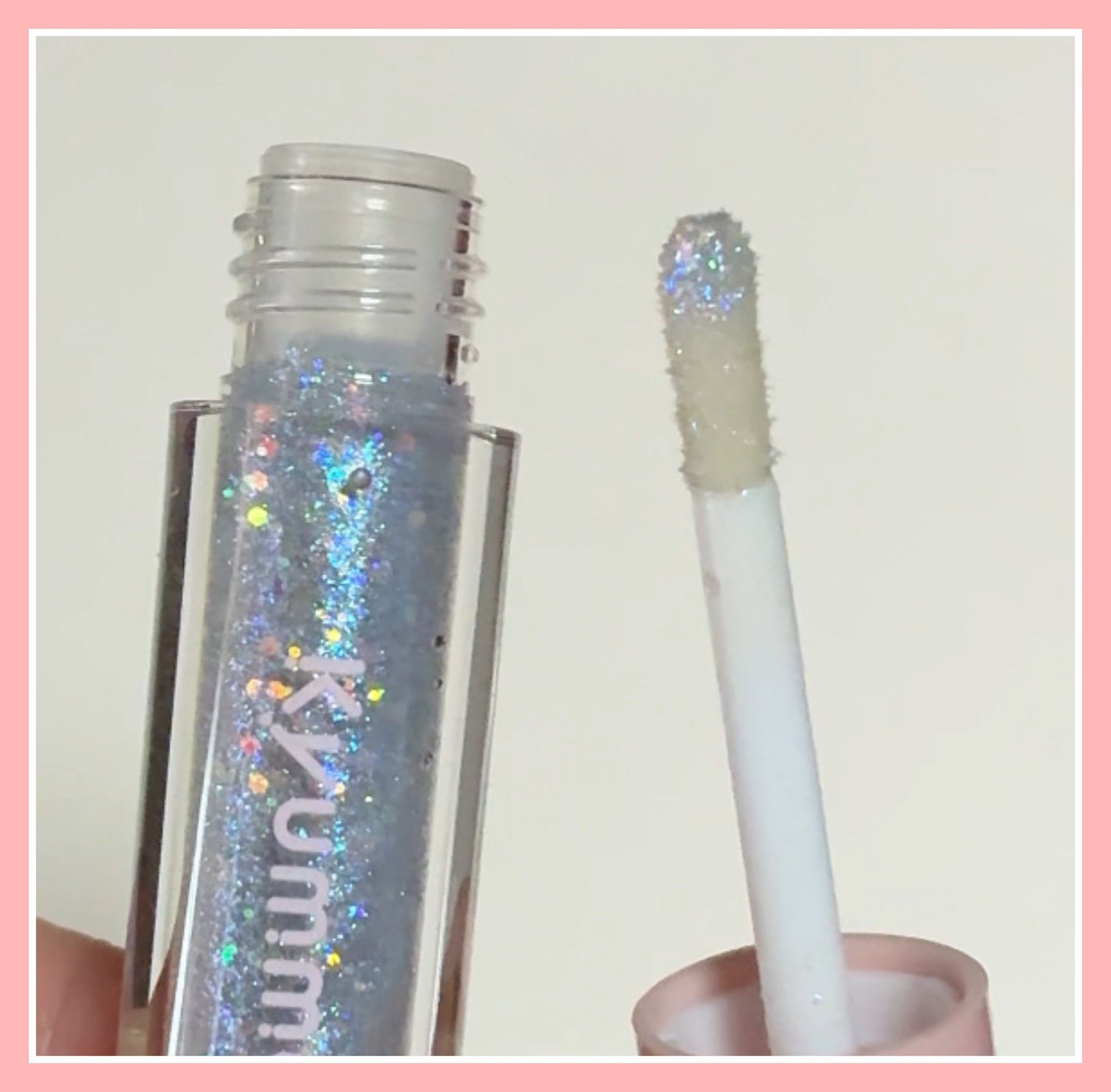 KM グリッタージェル/Kyumme/ジェル・クリームアイシャドウを使ったクチコミ(6枚目)