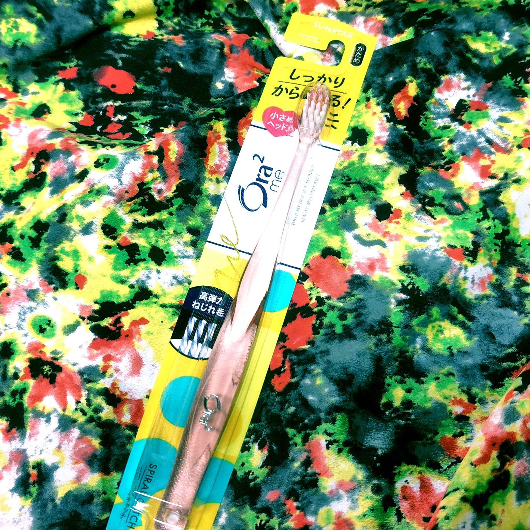 オーラツーミー ハブラシ スパイラルキャッチ かため/オーラツー/歯ブラシを使ったクチコミ（1枚目）