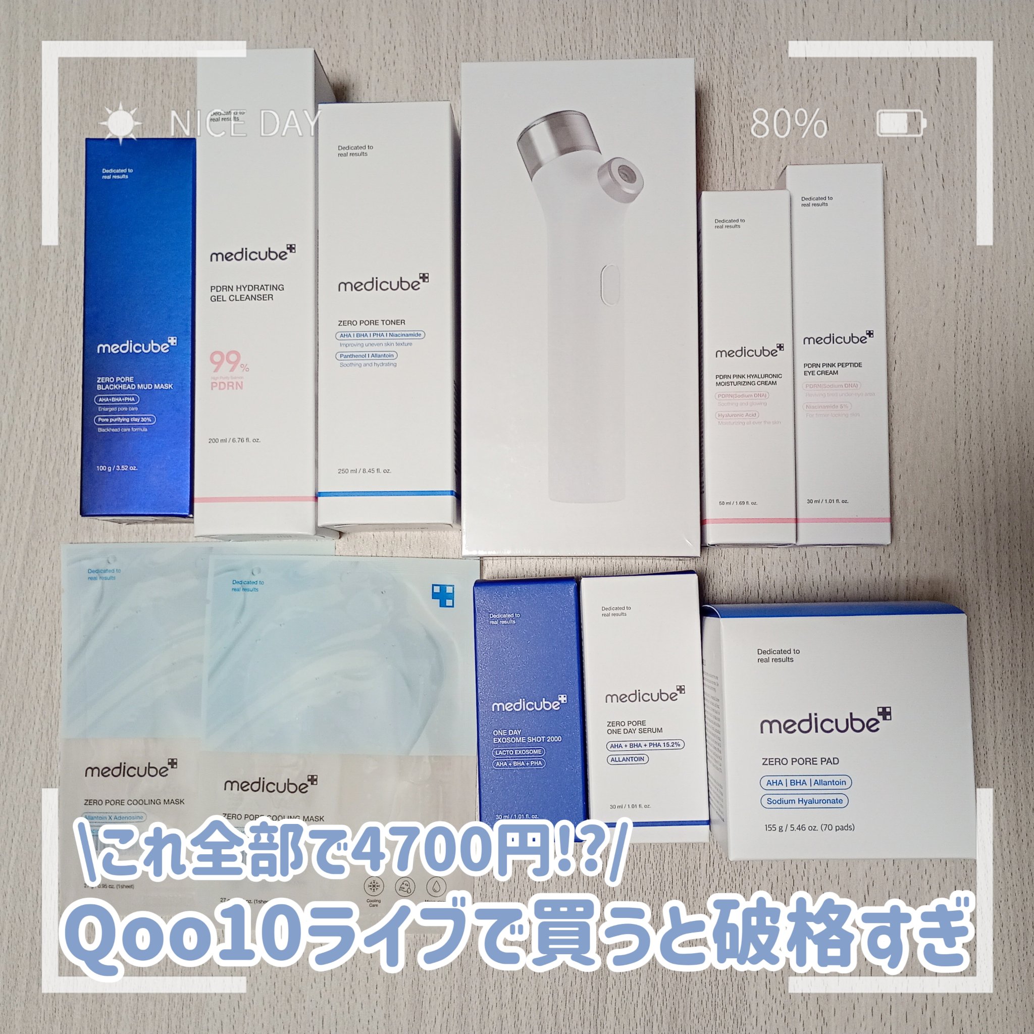 PDRNピンクペプチドアイクリーム/MEDICUBE/アイケア・アイクリームを使ったクチコミ（1枚目）