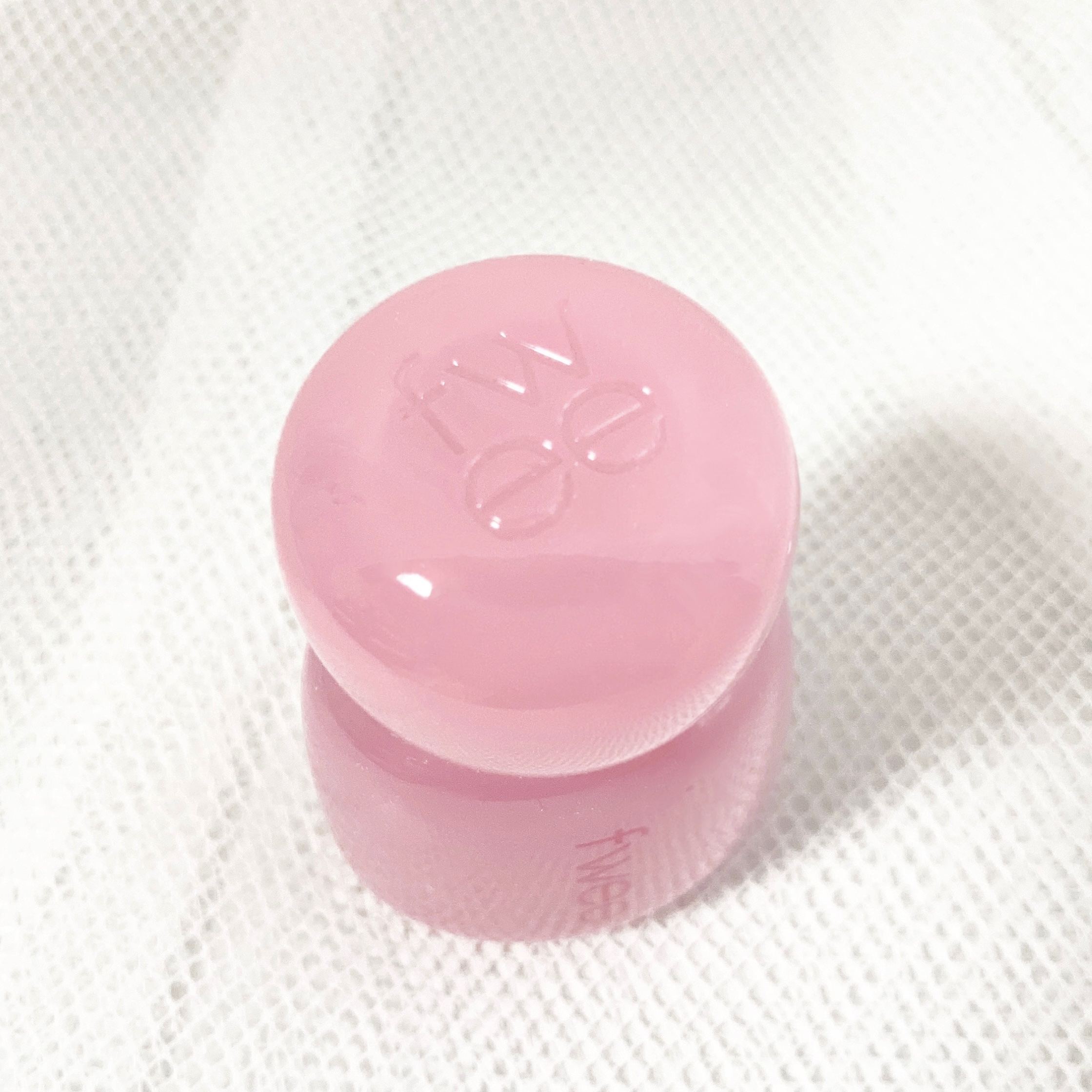 フィー ピンクオブセッションステイフィットティント/fwee/リップティントを使ったクチコミ（3枚目）