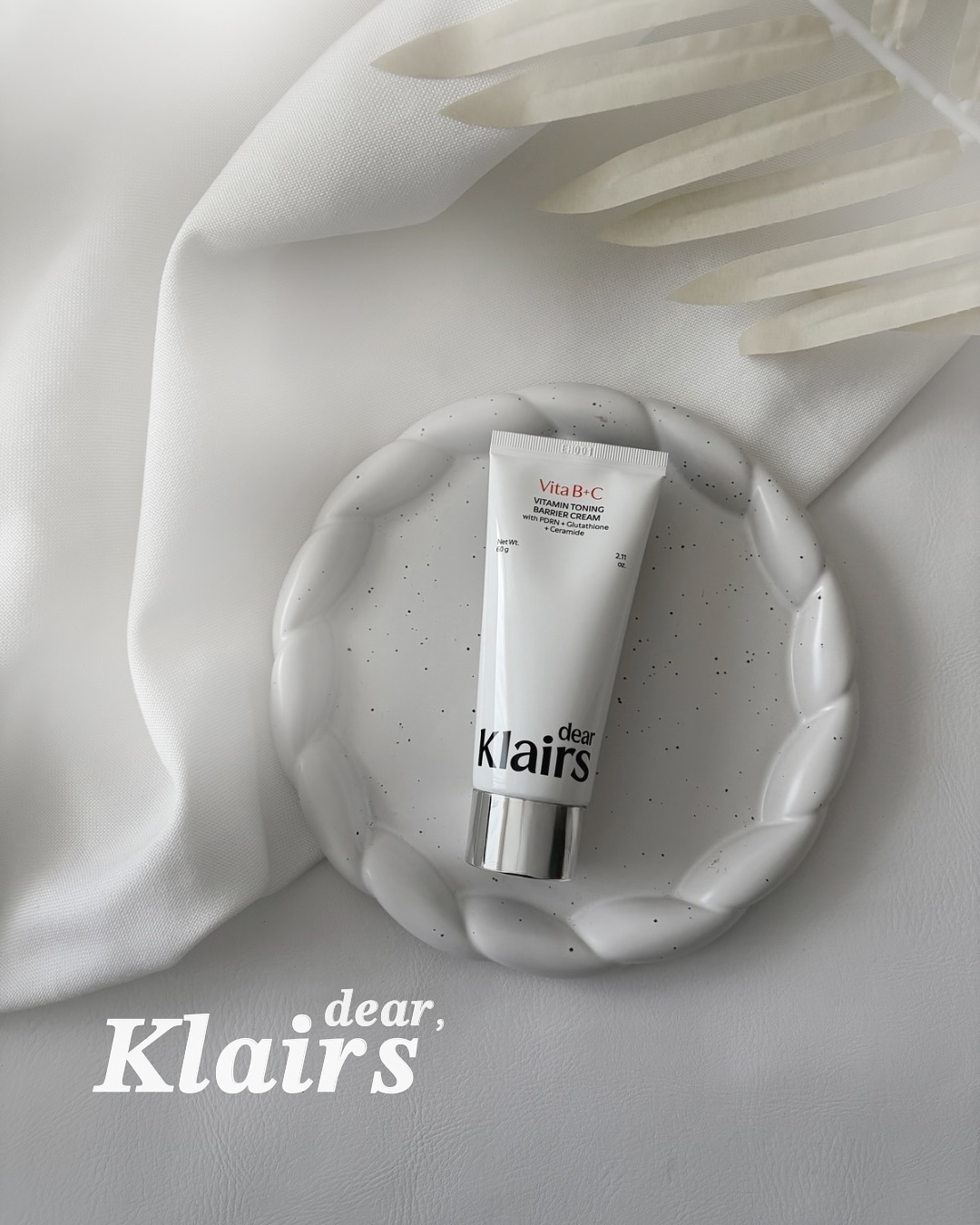 PDRN ビタグル バリアクリーム/Klairs/フェイスクリームを使ったクチコミ（1枚目）