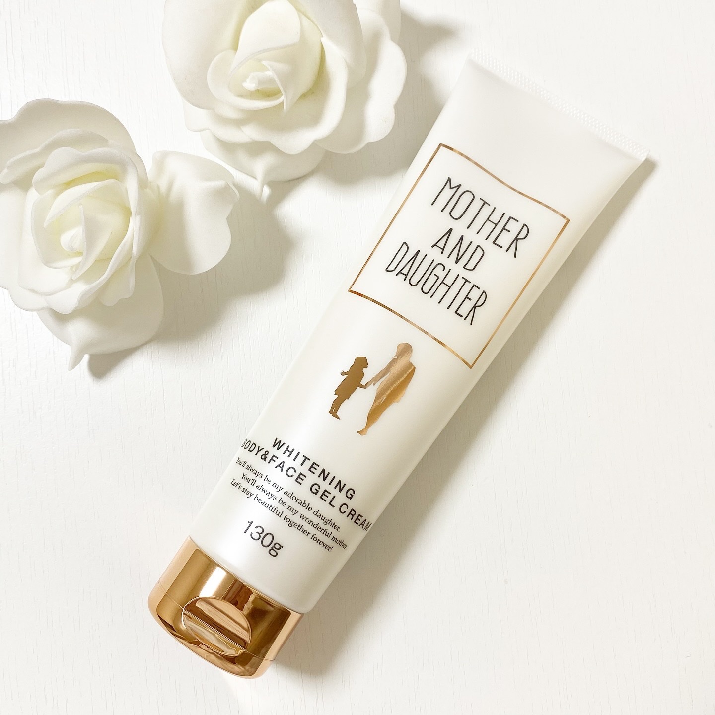 ホワイトニング ボディ&フェイスジェルクリーム【医薬部外品】/Mother&Daughter/フェイスクリームを使ったクチコミ（1枚目）