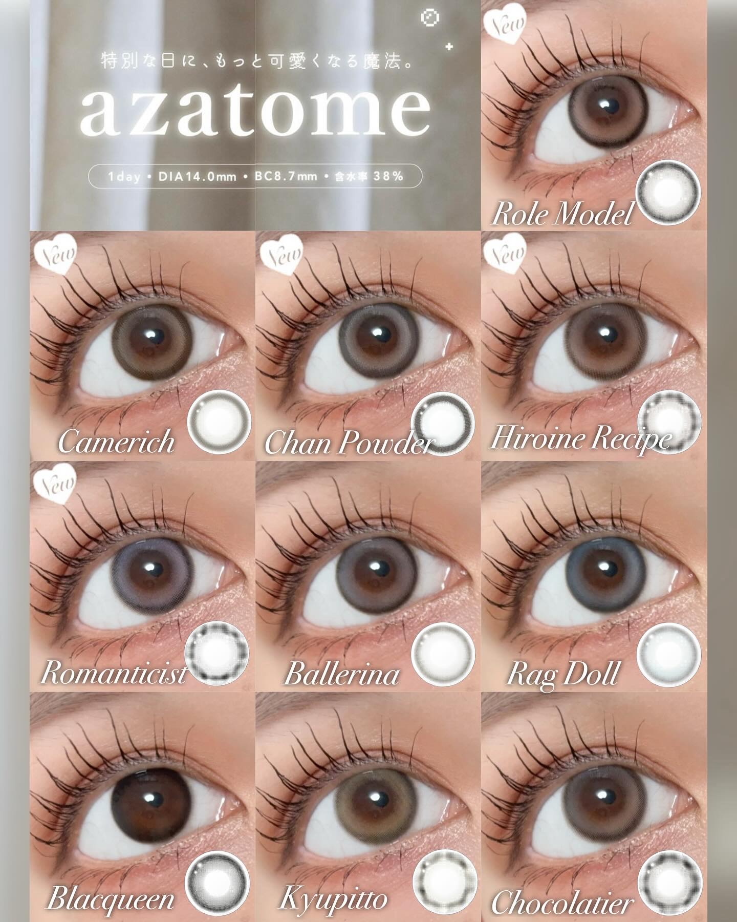 あざとめ 1day/azatome/ワンデー（１DAY）カラコンを使ったクチコミ（1枚目）