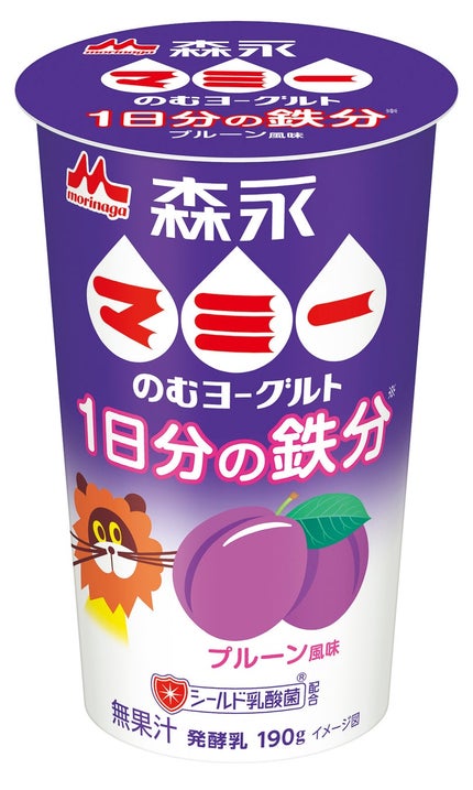 森永 森永マミー のむヨーグルト 1日分の鉄分 プルーン風味