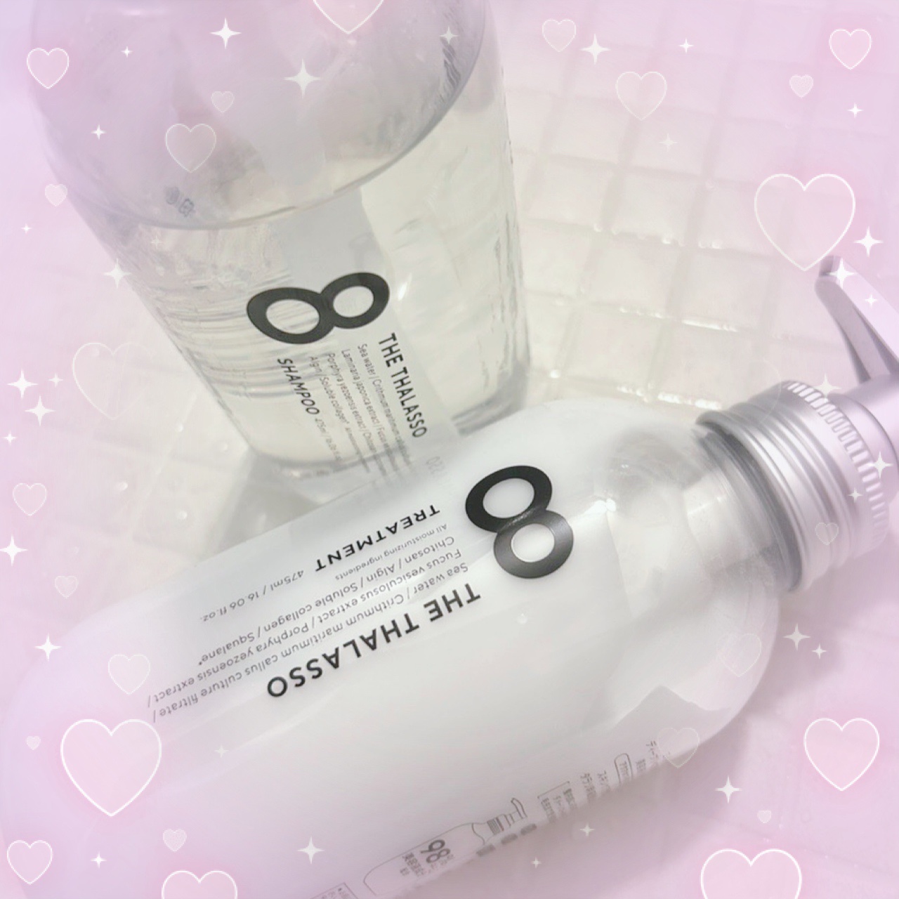 エイトザタラソ クレンジングリペア＆モイスト 美容液シャンプー/ディープリペア＆アクアモイスト 美容液トリートメント/エイトザタラソ/市販シャンプーを使ったクチコミ（1枚目）