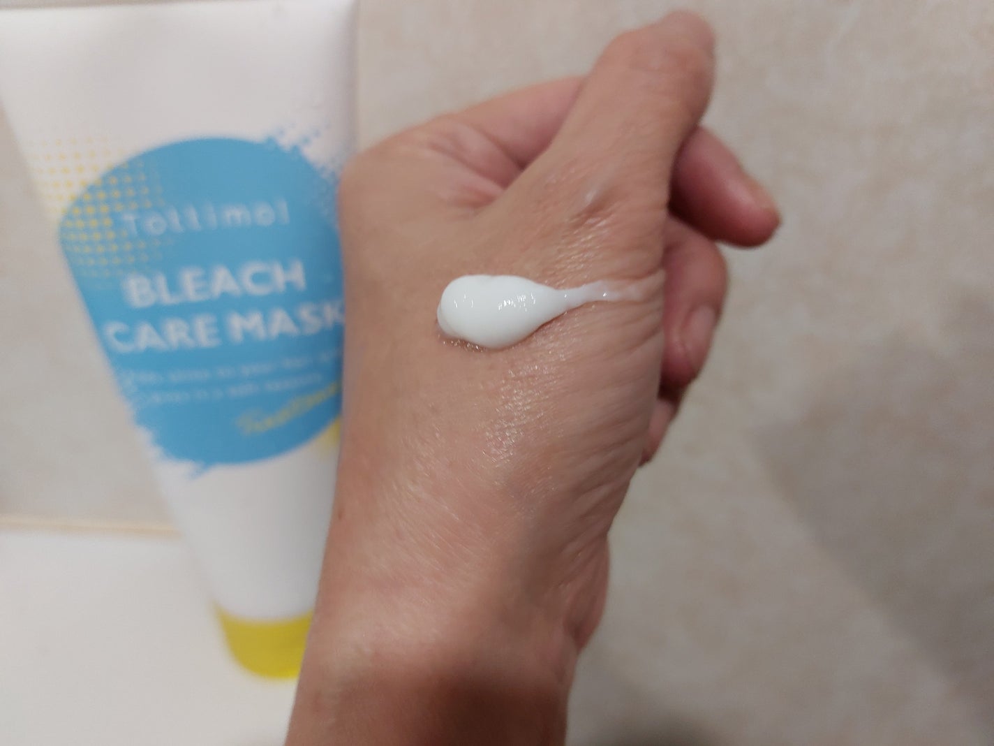 Tottimo!ブリーチケアマスク/Tottimo! /ヘアマスク・ヘアパックを使ったクチコミ(2枚目)