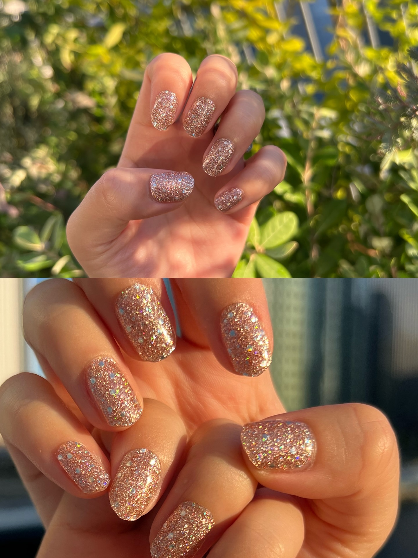 セミキュアジェルネイル（ハンド）/ohora/ネイルシールを使ったクチコミ（2枚目）