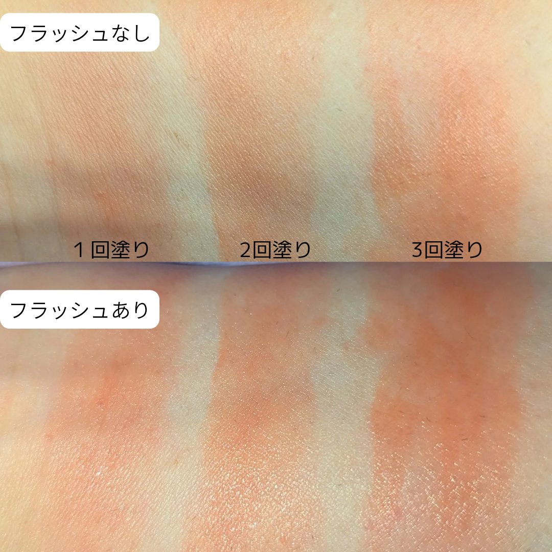 3S カラーセラム/LoNLy /リキッドチークを使ったクチコミ（3枚目）