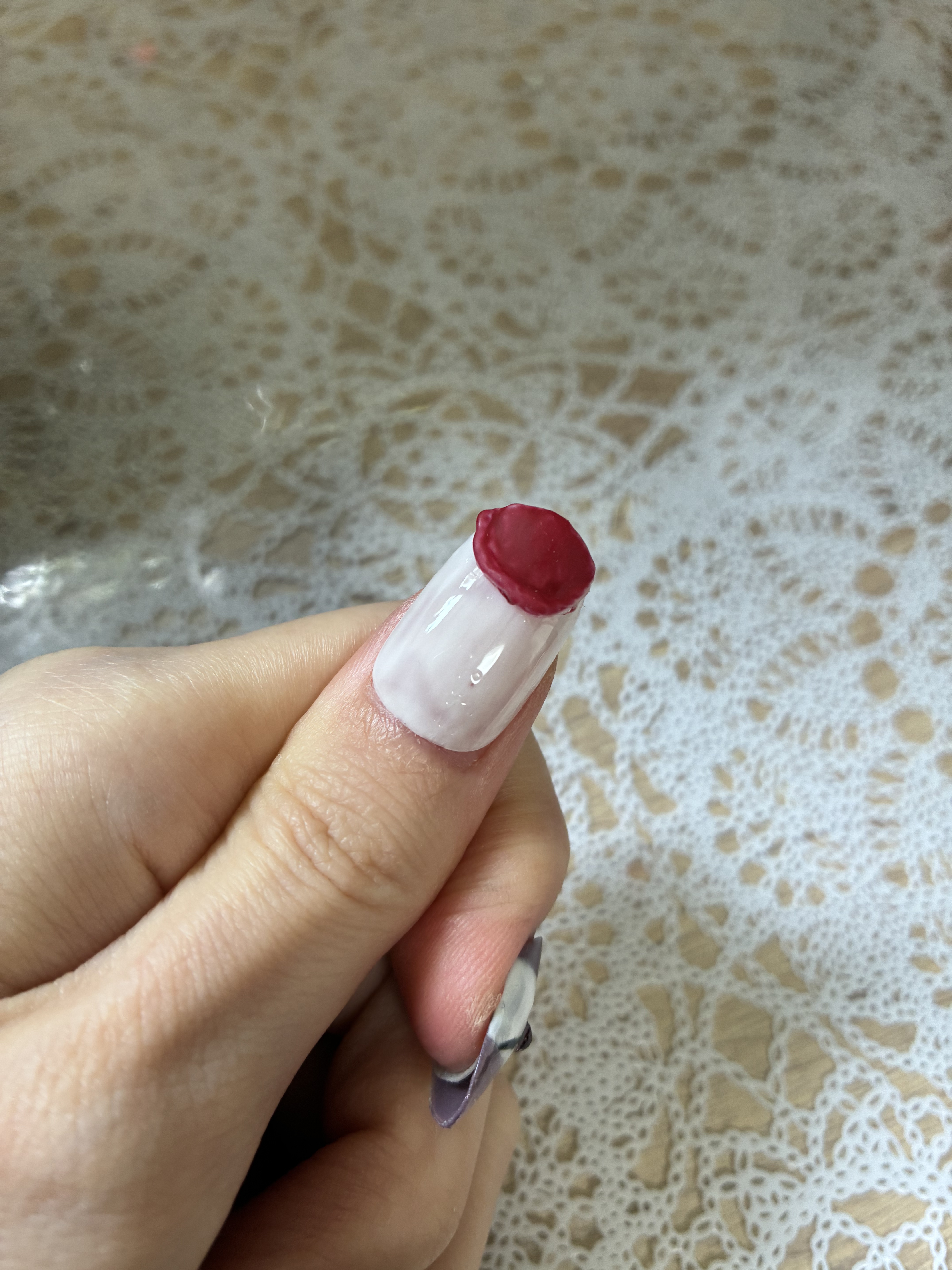 ジェルネイル（ライト対応）/セリア/ジェルネイルを使ったクチコミ（3枚目）