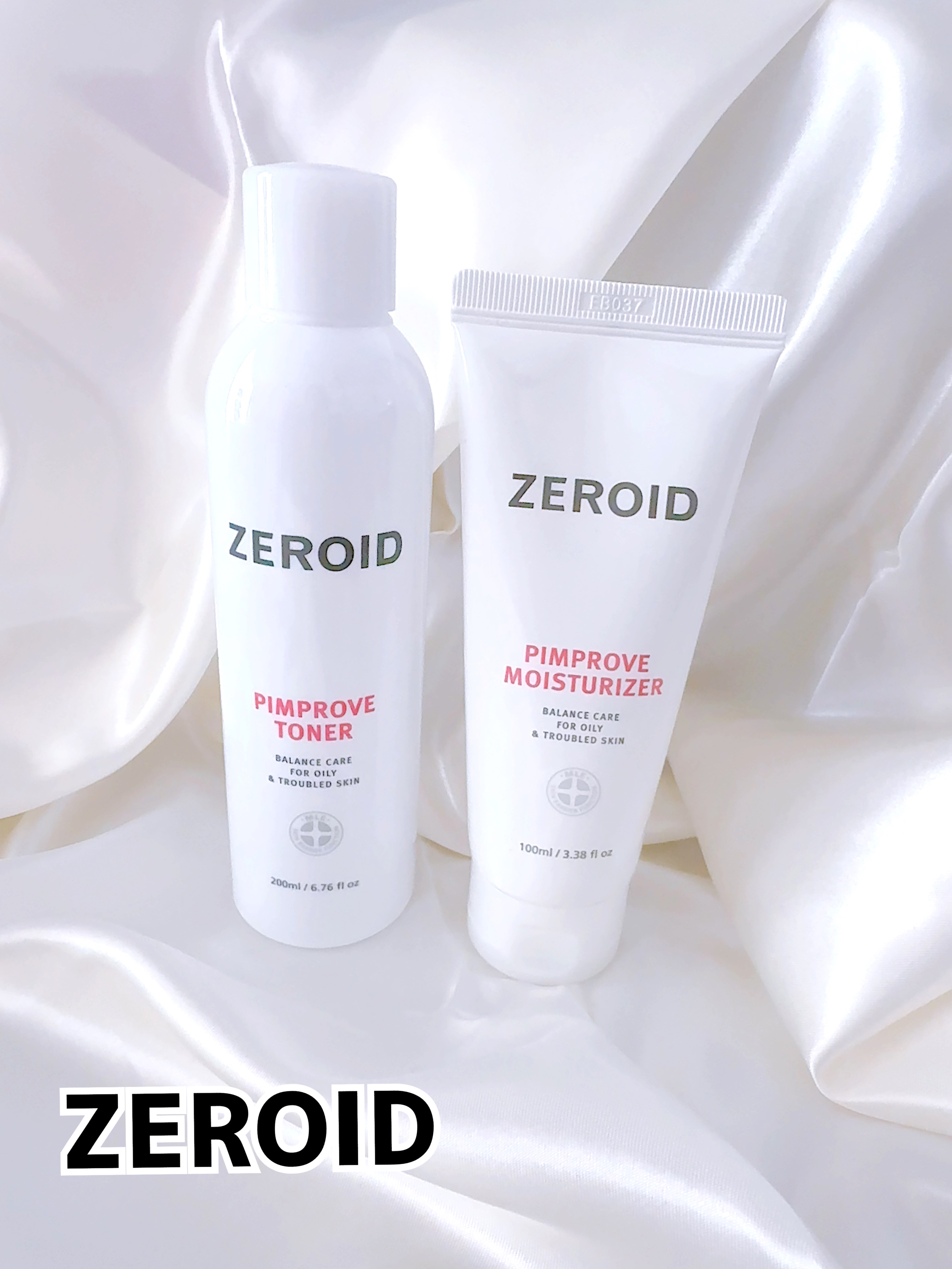 ピンプローブモイスチャーライザー/ZEROID/フェイスクリームを使ったクチコミ（1枚目）