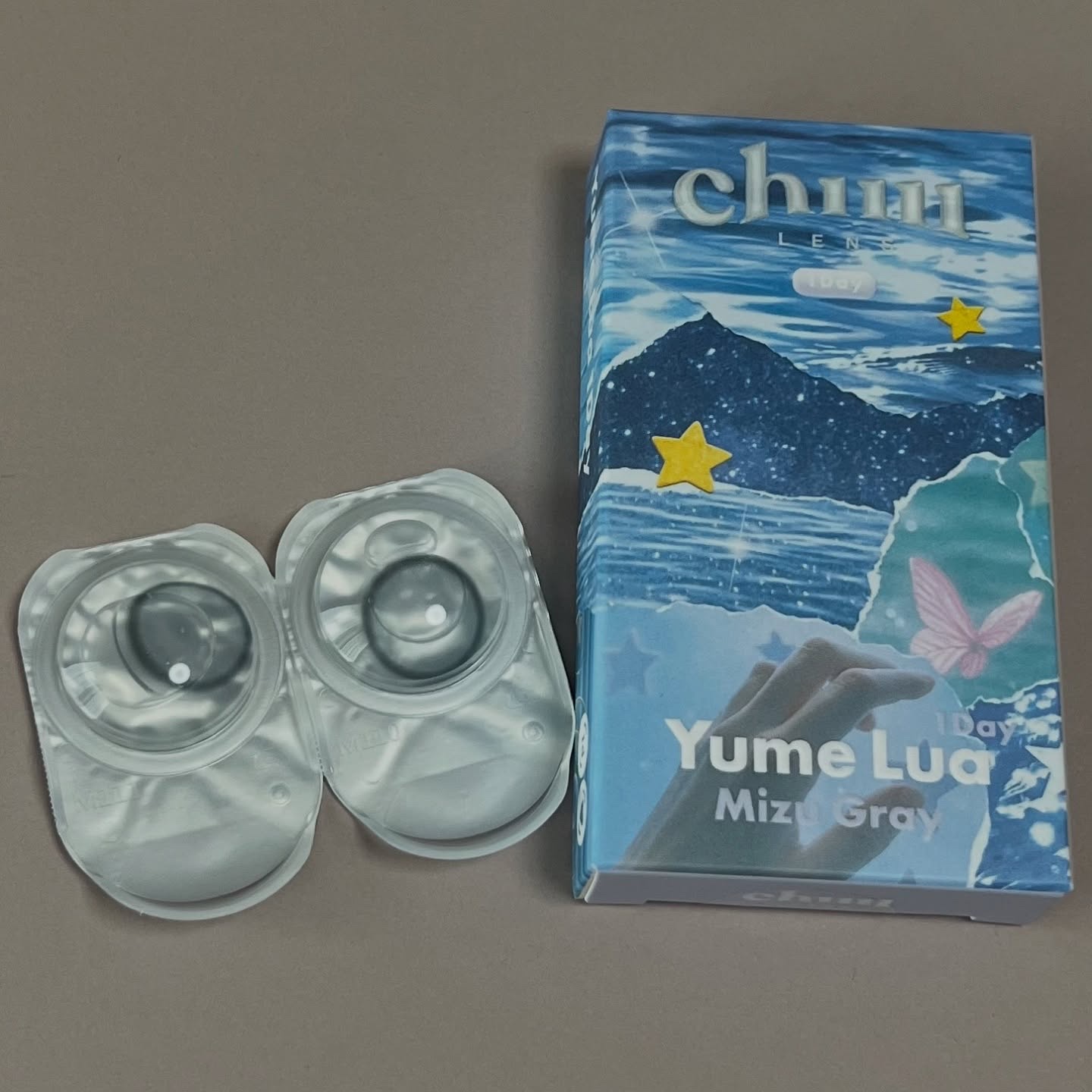 yume lua/chuu LENS/ワンデー（１DAY）カラコンを使ったクチコミ（2枚目）