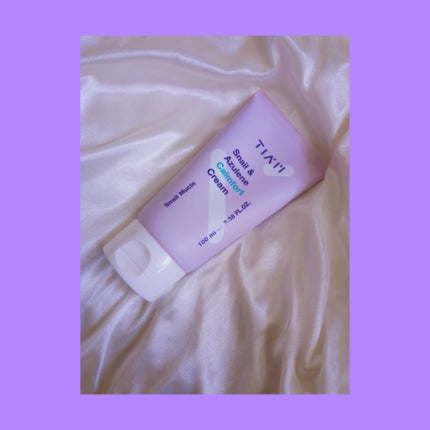 Snail&Azlene カームフォートクリーム/TIAM/フェイスクリームを使ったクチコミ(1枚目)