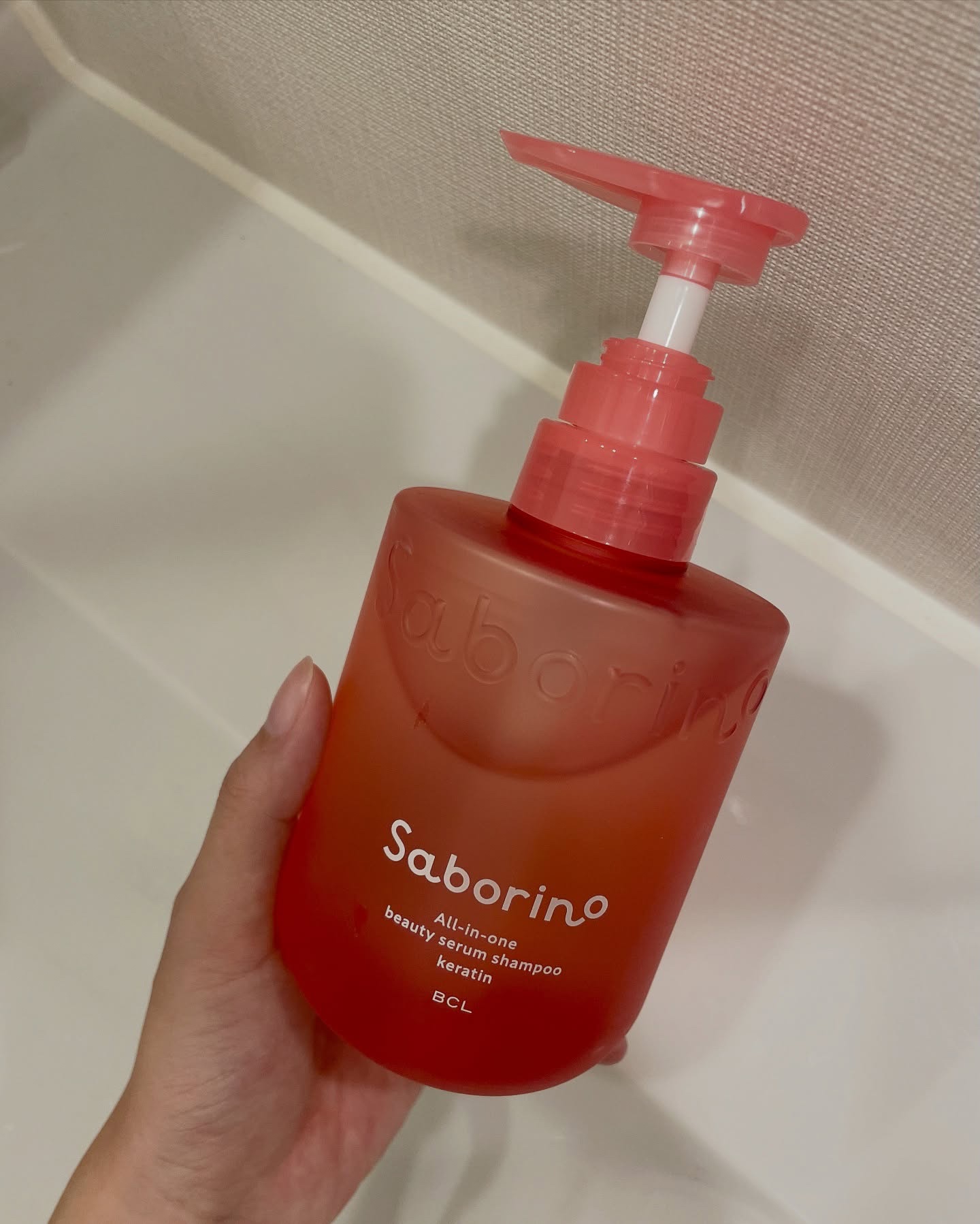 サボリーノ　オールインワン美容液シャンプー K 390ｍL/サボリーノ/市販シャンプーを使ったクチコミ（1枚目）