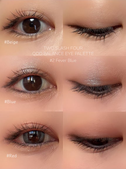 オッドバランスアイパレット/TWO SLASH FOUR/アイシャドウパレットを使ったクチコミ(3枚目)