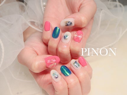 shino on LIPS 「推し活デザイン☺︎お好きな麻雀チームのユニフォームカラーになり..」(2枚目)