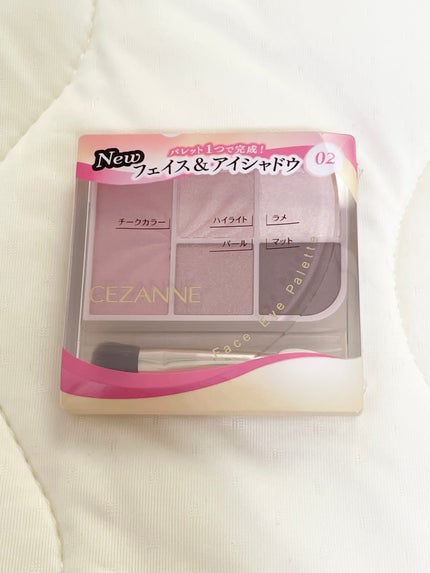 フェイスアイパレット/CEZANNE/アイシャドウを使ったクチコミ(1枚目)