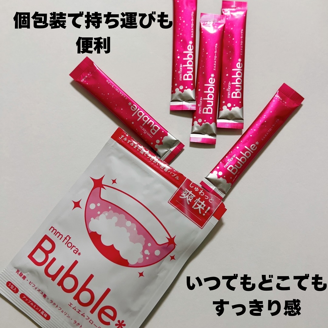 mm flora＊ bubble/MiiS/マウスウォッシュ・スプレーを使ったクチコミ（2枚目）