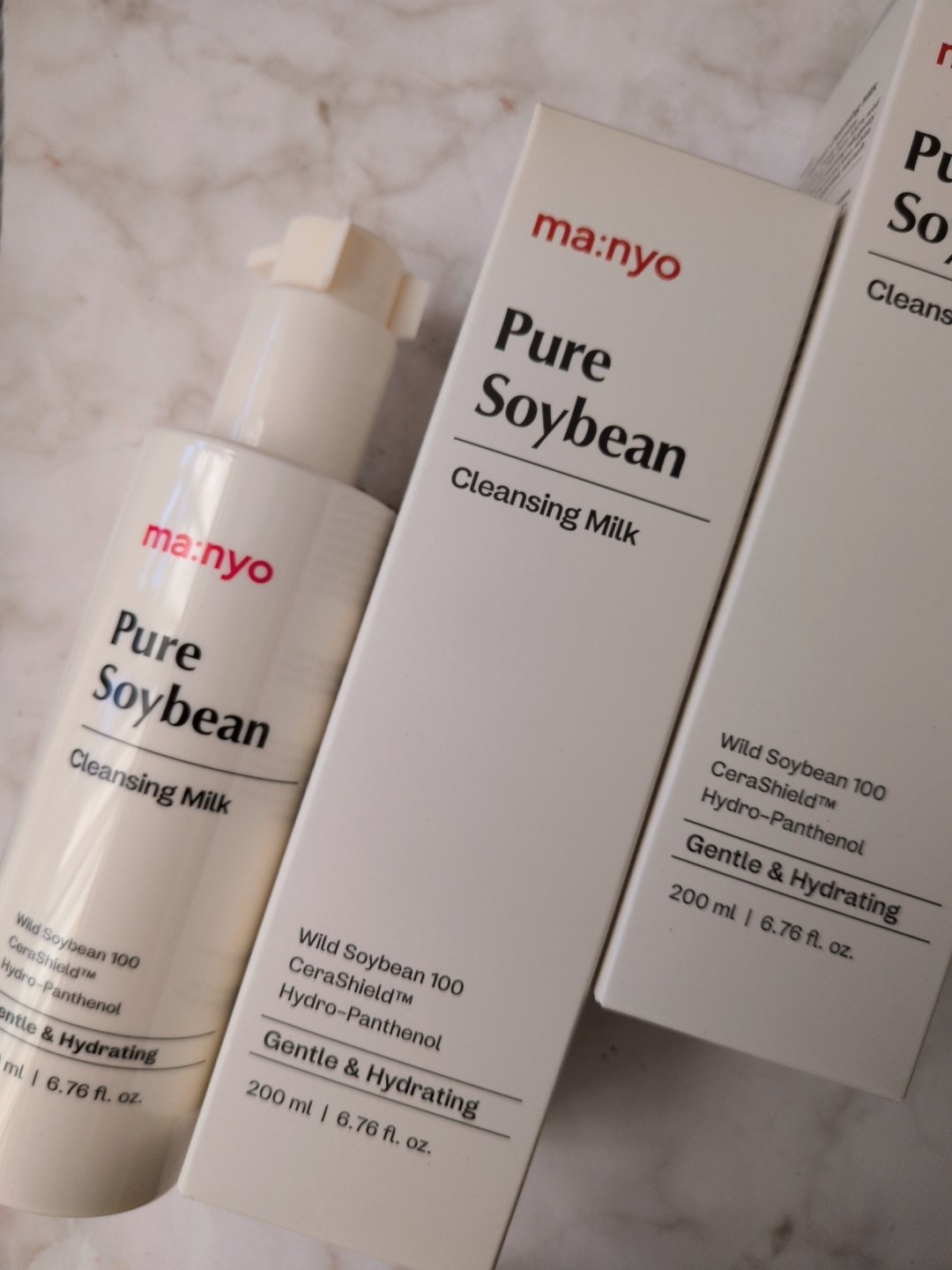 ピュアソイビーンクレンジングミルク/manyo/ミルククレンジングを使ったクチコミ（1枚目）