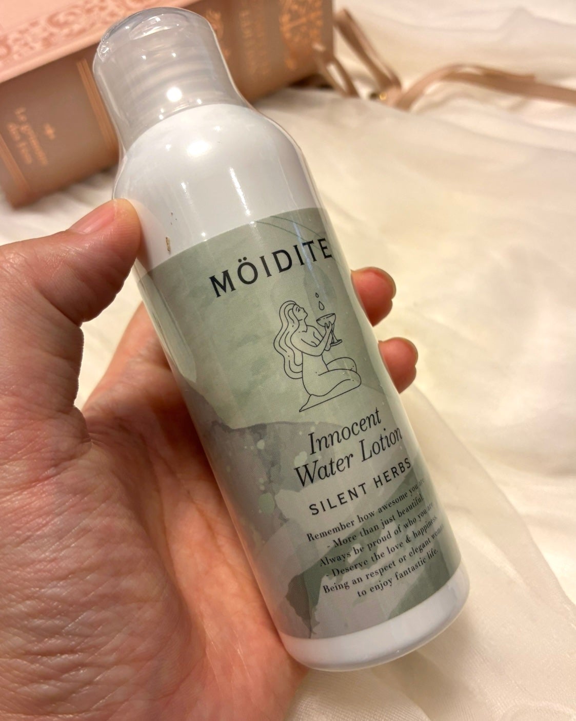 イノセントウォーターローション サイレントハーブ/MOIDITE/化粧水を使ったクチコミ(1枚目)