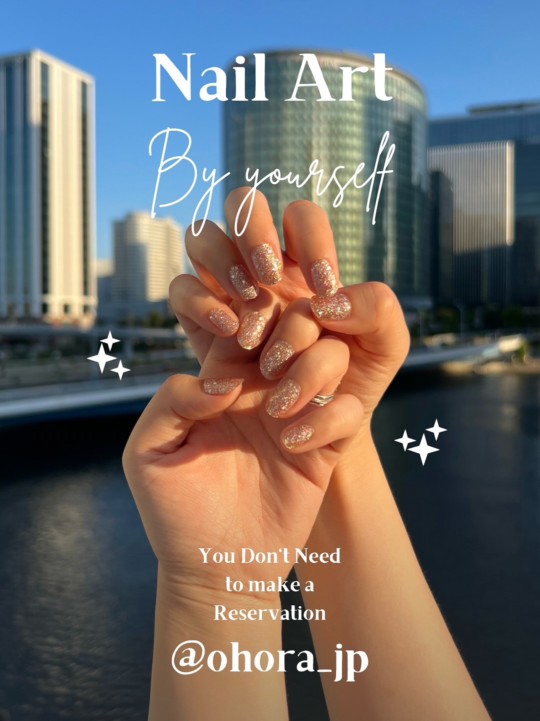 セミキュアジェルネイル（ハンド）/ohora/ネイルシールを使ったクチコミ（1枚目）