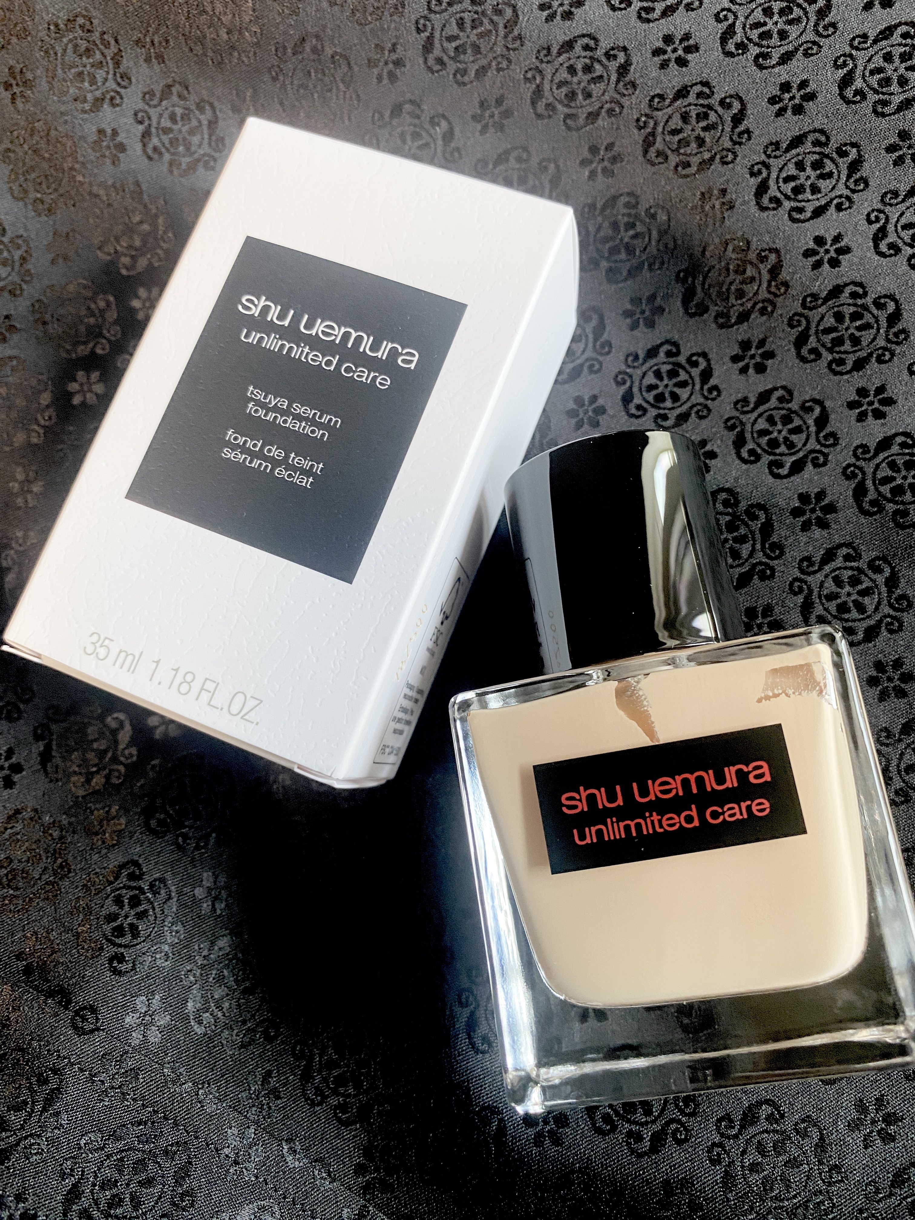 アンリミテッド ケア ツヤ セラム ファンデーション/shu uemura/リキッドファンデーションを使ったクチコミ（1枚目）