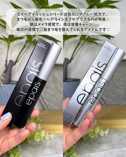 アイラッシュエッセンシャルセラム/epais/まつげ美容液を使ったクチコミ(2枚目)