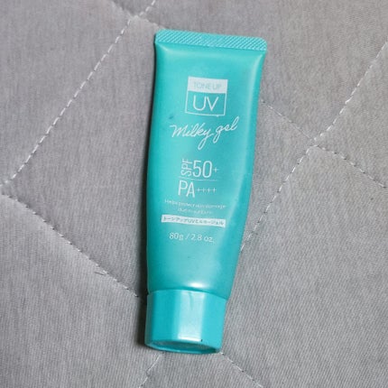 トーンアップUVミルキージェル SPF50+ PA++++/プライムビューティー/日焼け止めジェルを使ったクチコミ(1枚目)