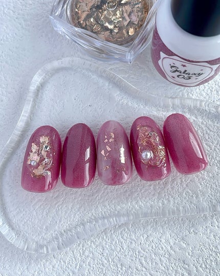 ギャラクシー/100nail/ジェルネイルを使ったクチコミ(6枚目)