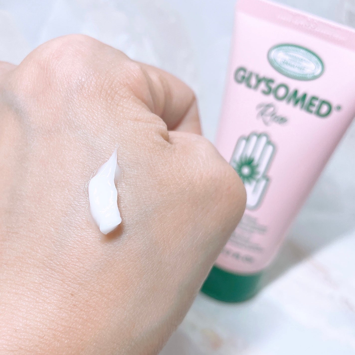 グリソメド ハンドクリーム A (ローズ)/グリソメド/ハンドクリームを使ったクチコミ(5枚目)