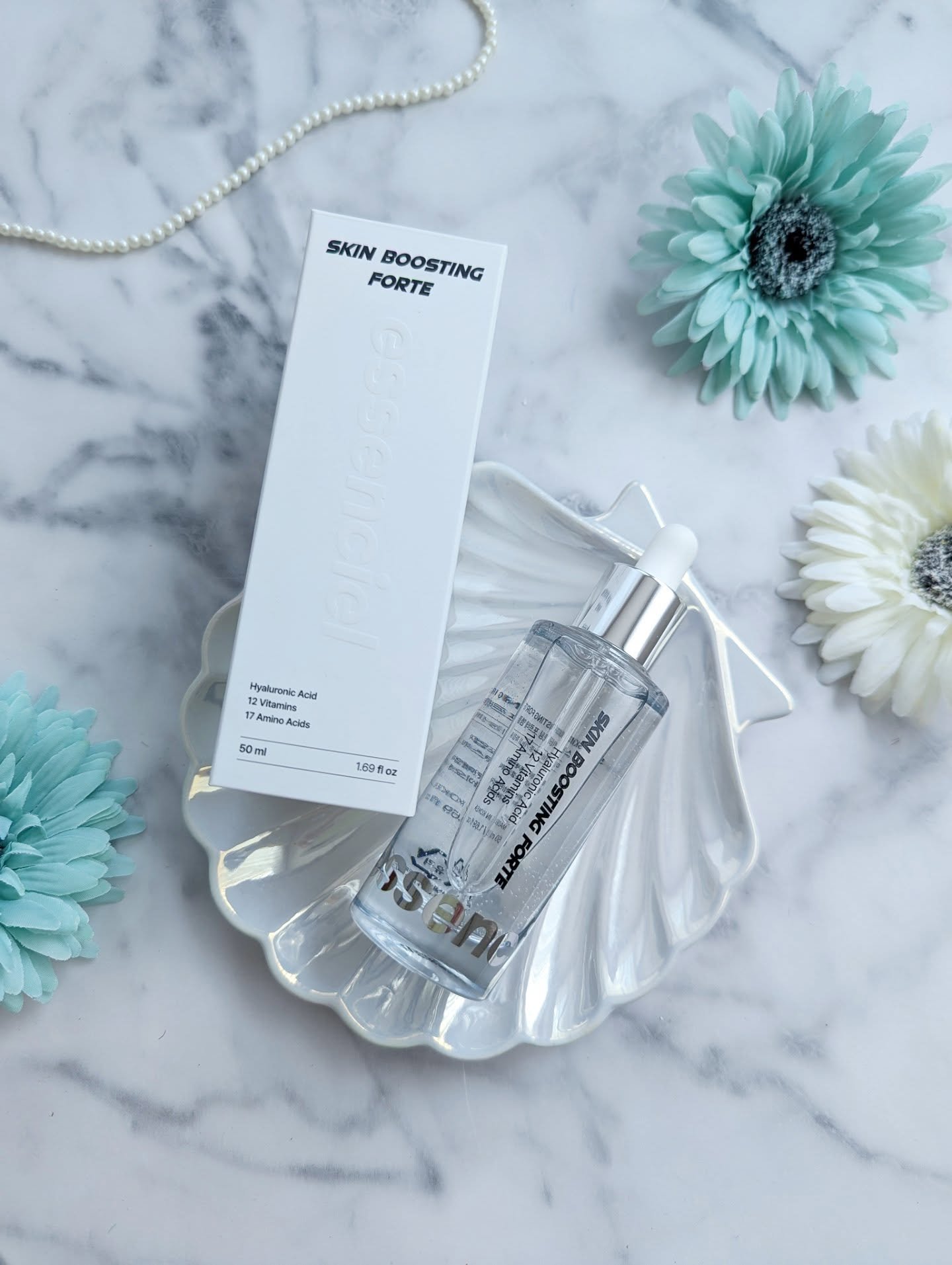 スキンブースティングフォルテセラム/essenciel/美容液を使ったクチコミ（1枚目）