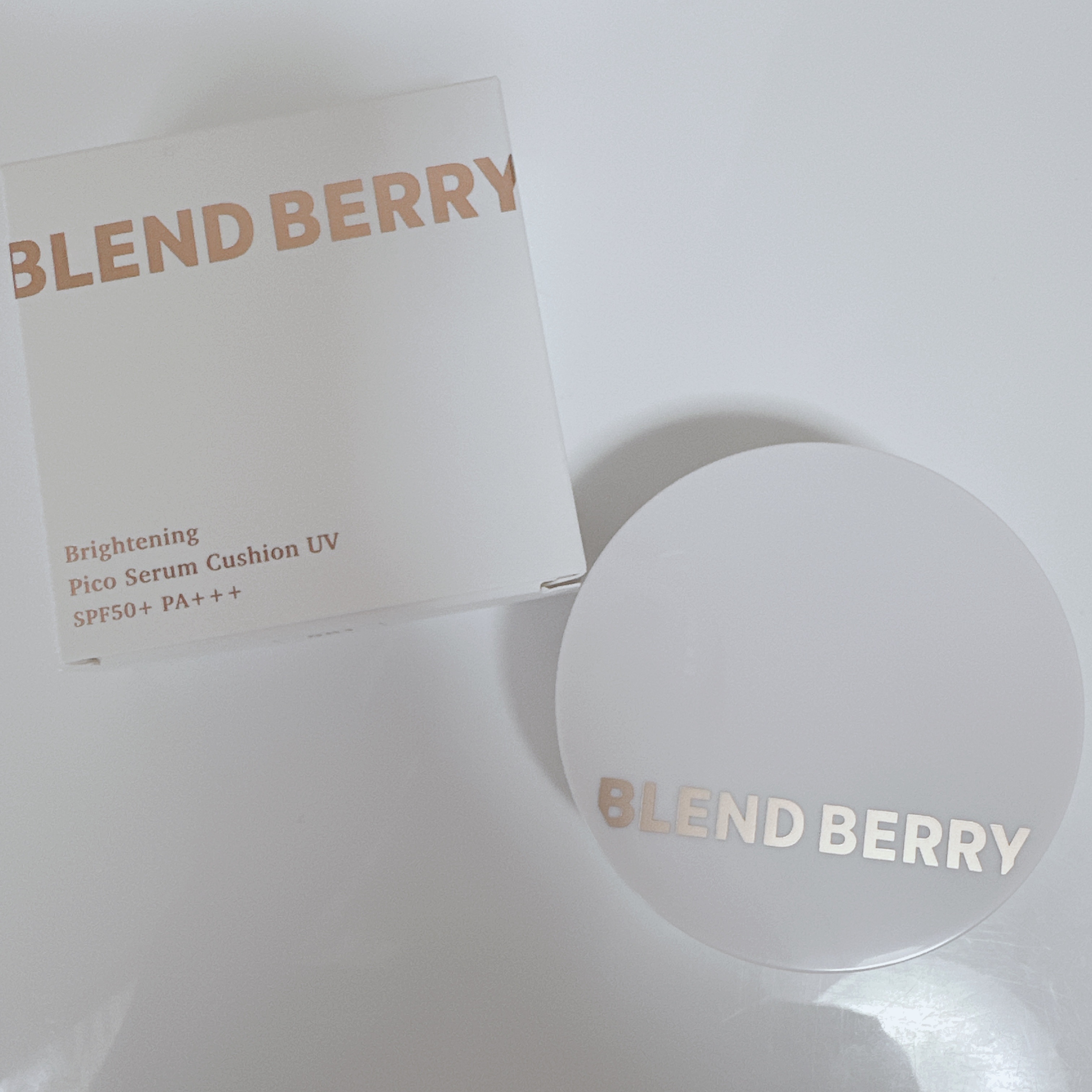 ブレンドベリー ブライトニング ピコセラムクッション ＵＶ/BLEND BERRY/クッションファンデーションを使ったクチコミ（2枚目）