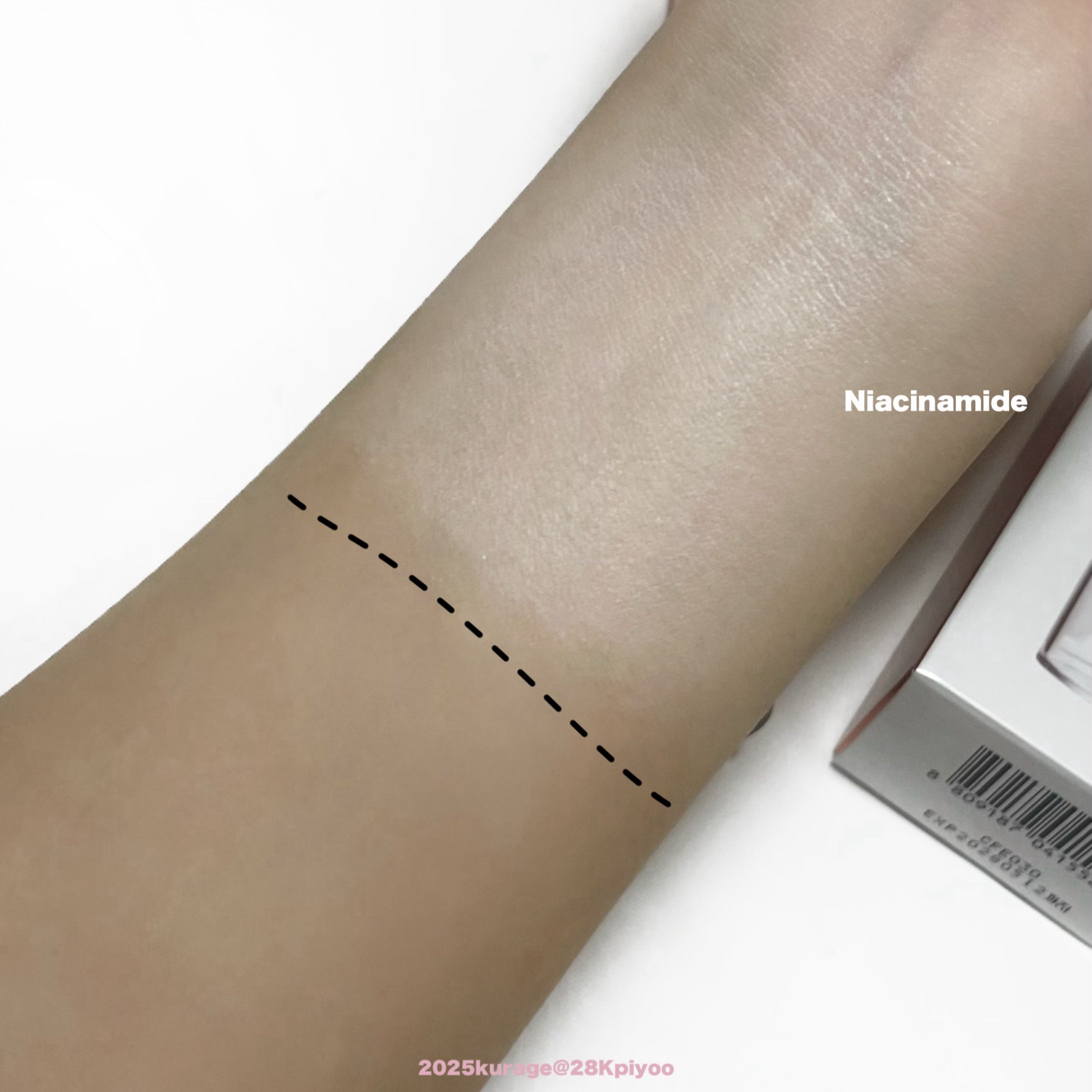 ホワイトニングドレストーンアップクリーム/COSNORI/化粧下地を使ったクチコミ（2枚目）