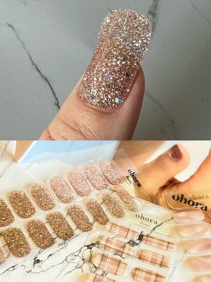 セミキュアジェルネイル(ハンド) NB-020 N Pixie Dust/ohora/ネイルシールの画像