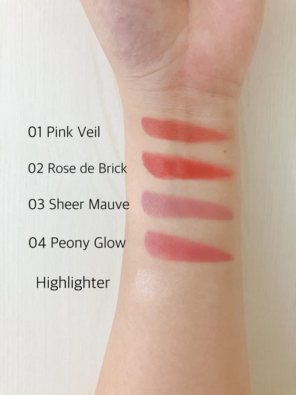 Multi Blush & Highlighter Duo/R&R Beauty/ジェル・クリームチークを使ったクチコミ(3枚目)