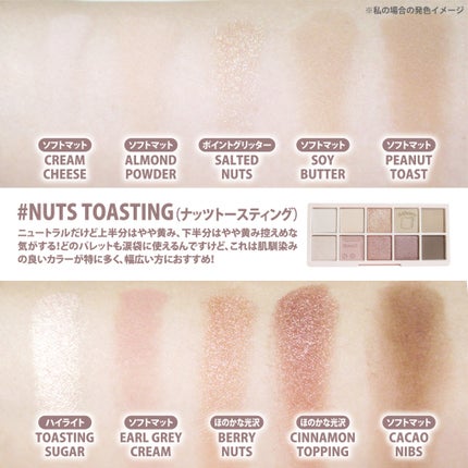 ムードアイズシャドウパレット/INGA/アイシャドウパレットを使ったクチコミ(8枚目)