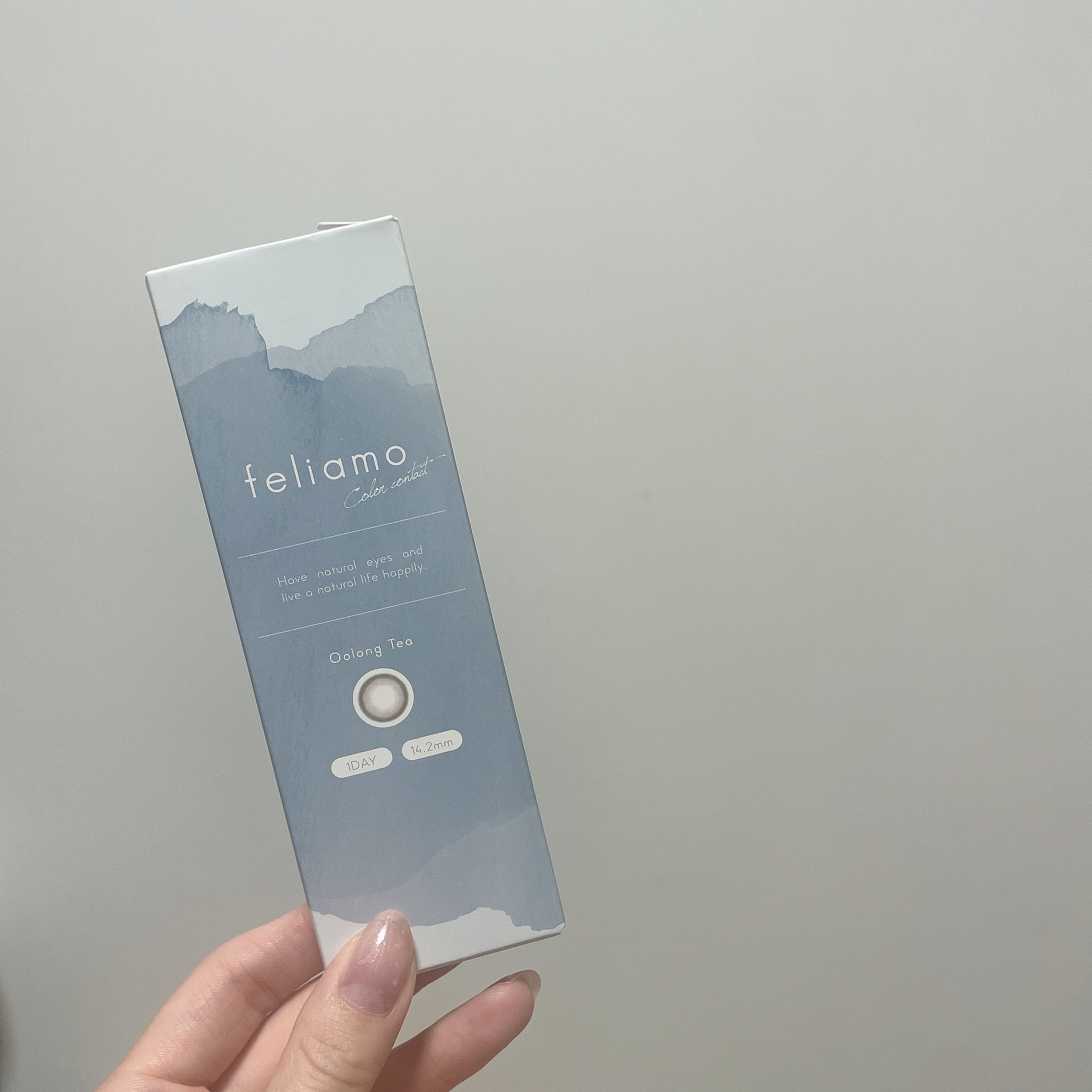 feliamo 1day ウーロンティー/feliamo/ワンデー（１DAY）カラコンを使ったクチコミ（1枚目）