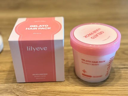 リペアターンジェラートヘアパック バウンシーベリー/リリーイブ/洗い流すヘアトリートメントを使ったクチコミ(2枚目)