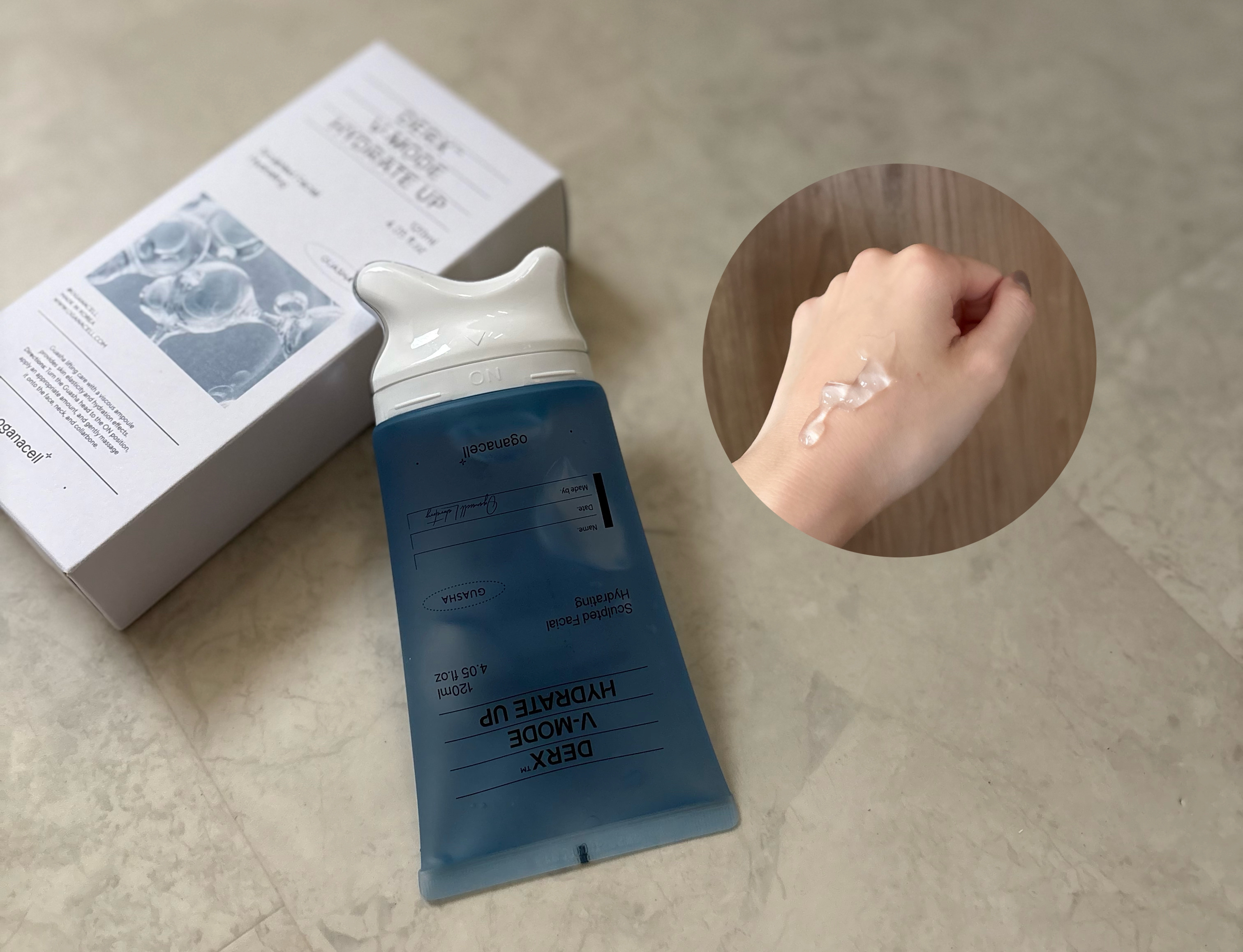 ダーマアールエックス V-MODE ハイドレートアップ/OGANACELL/フェイスクリームを使ったクチコミ（2枚目）