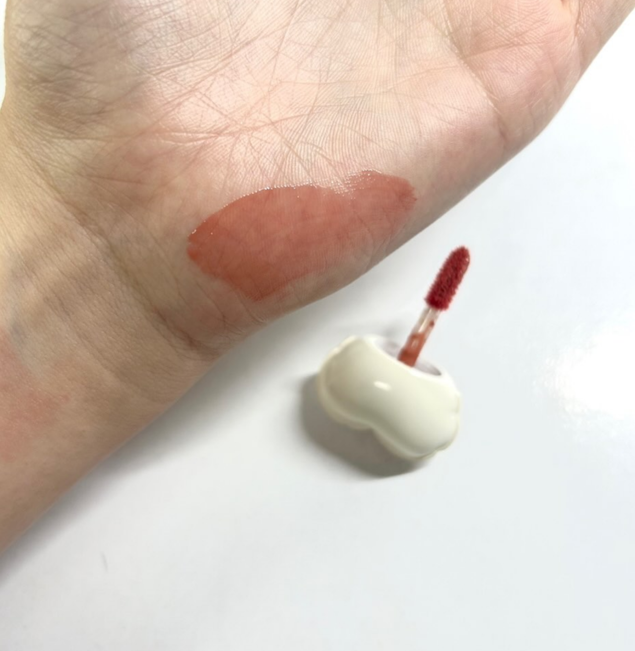 ネーミング グロウ ハートリップティント/NAMING./リップティントを使ったクチコミ(2枚目)