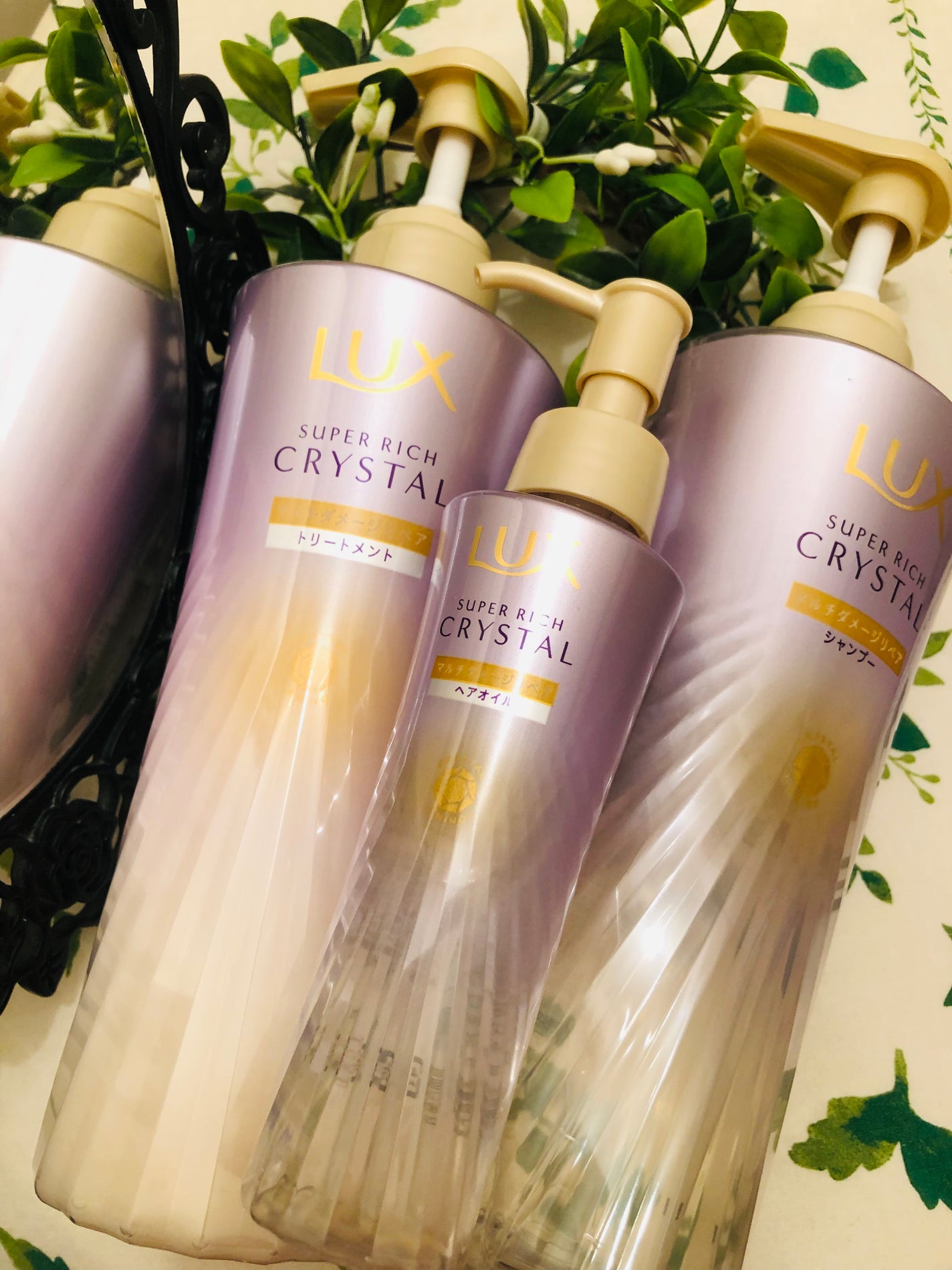 スーパーリッチクリスタル マルチダメージリペア シャンプー/トリートメント/LUX/市販シャンプーを使ったクチコミ(1枚目)