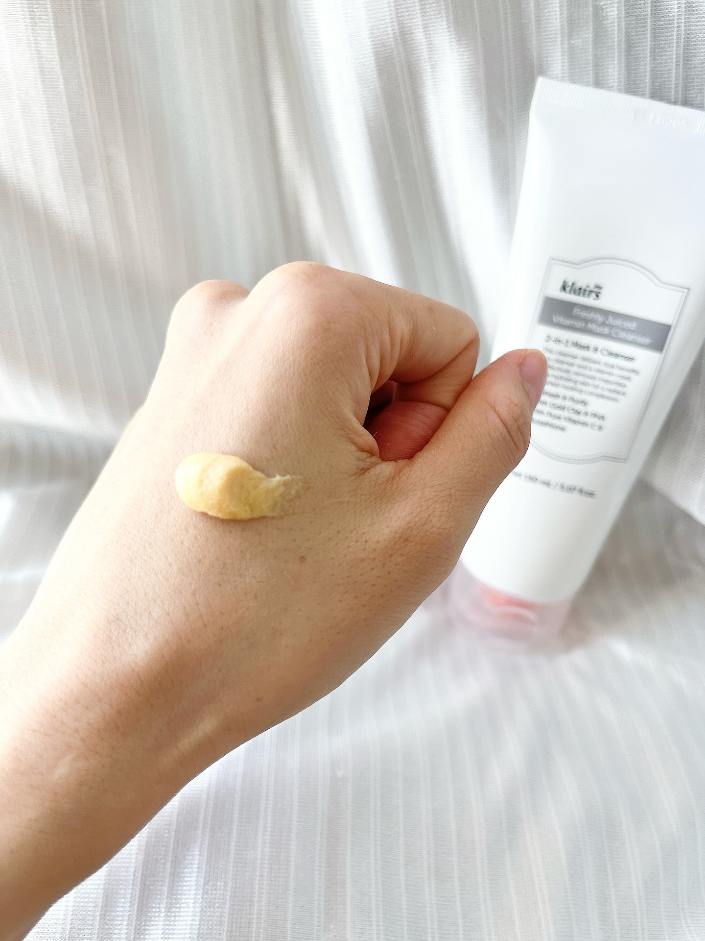 ヒアルビタグルパッククレンザー/Klairs/洗顔フォームを使ったクチコミ（2枚目）